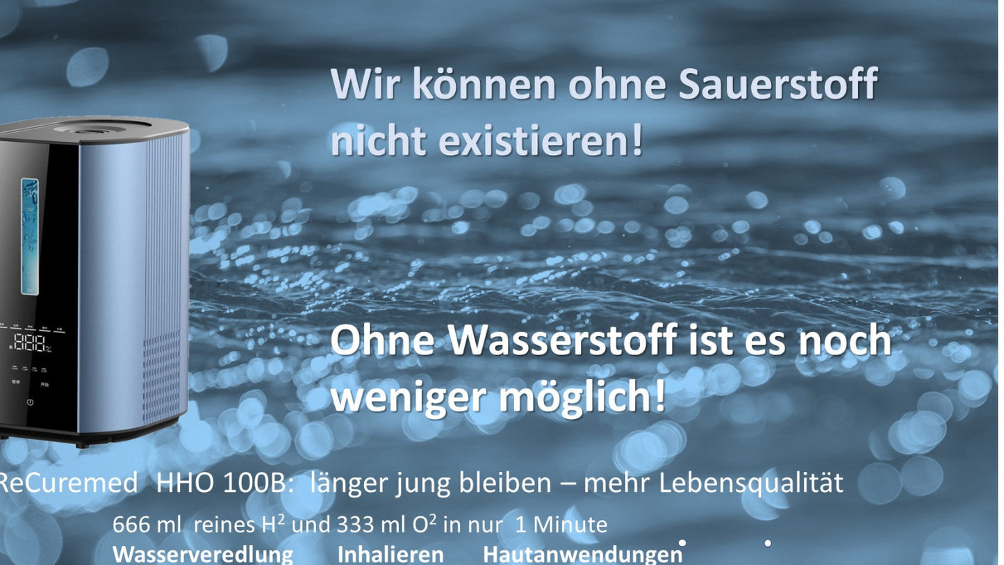 DrHydrogens PRIVE Wasserstoff Sauerstoff Wellness System (wird im Aquacentrum als Cavallo angeboten)