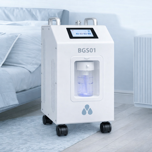 BGS 01 Browngas Inhalator – HHO⁺ Wasserstoff-Sauerstoff-System für Zuhause