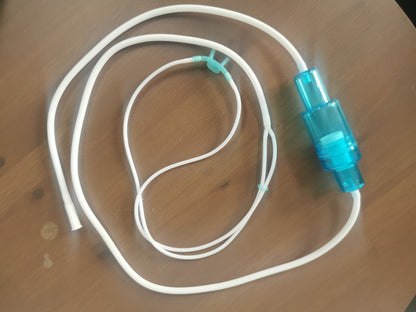 Silikon Nasenbrille mit Tropfenfänger für Inhalationsgeräte 2m | Typ Bioenergizer